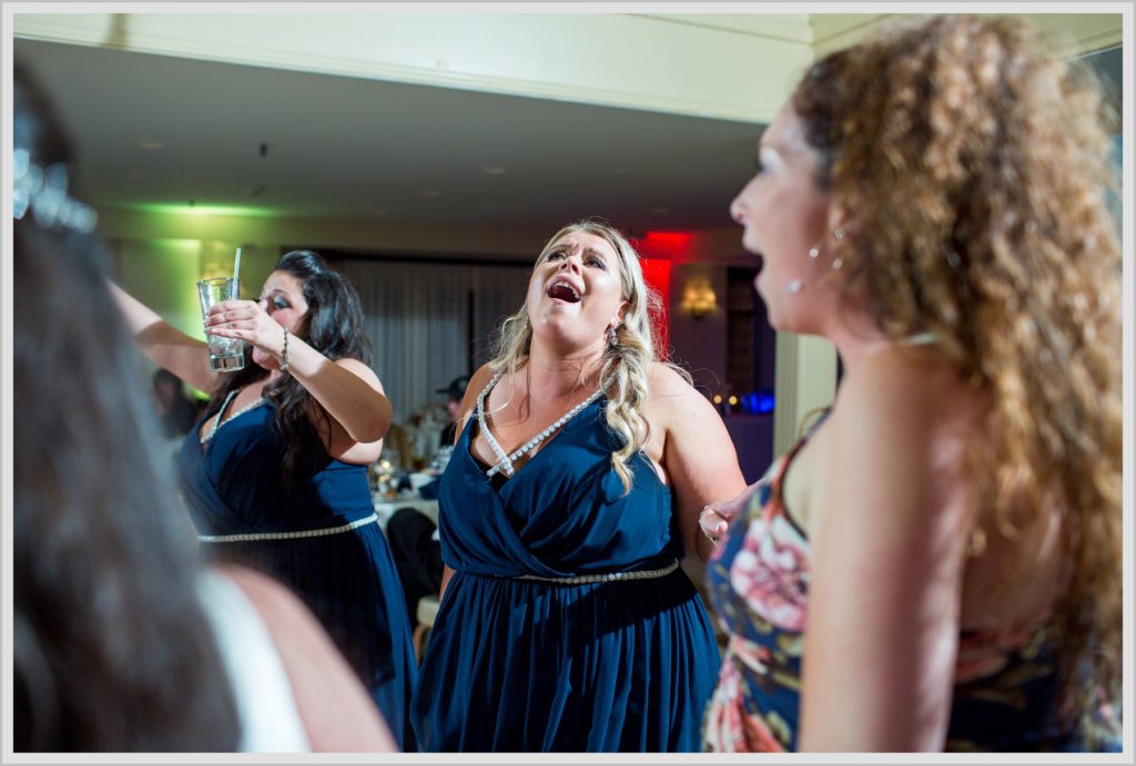 Sean and Nicole Married at York Harbor Inn | Singing on the dance floor