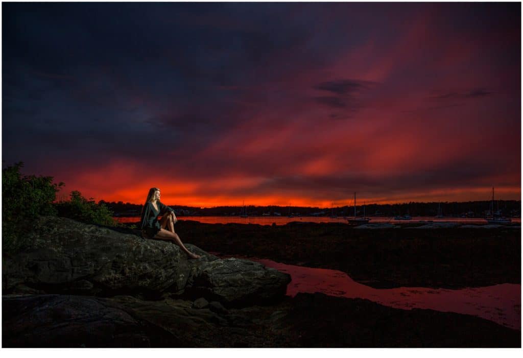 Amazing Sunset Senior Photos