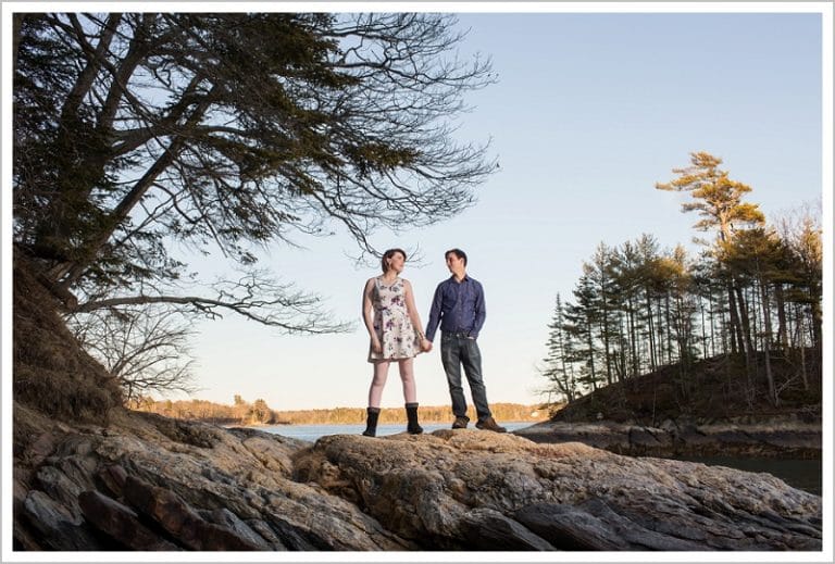 Maggie and Rob's One-year Anniversary at Wolfe's Neck State Park