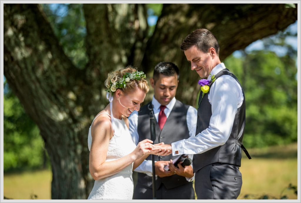 Ryan and Becca's New Hampshire Farm Wedding | put a ring on it