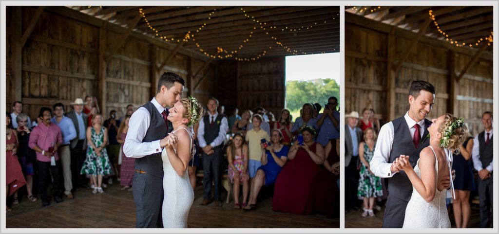 Ryan and Becca's New Hampshire Farm Wedding | First Dance