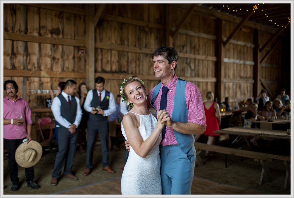 Ryan and Becca's New Hampshire Farm Wedding | dancing