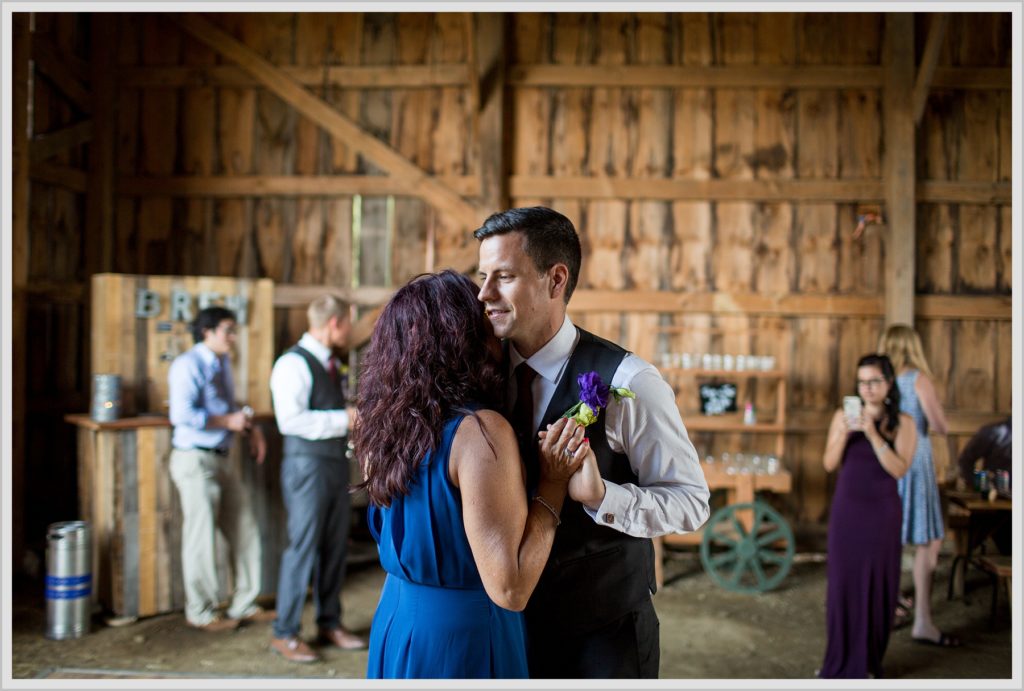 Ryan and Becca's New Hampshire Farm Wedding | dancing