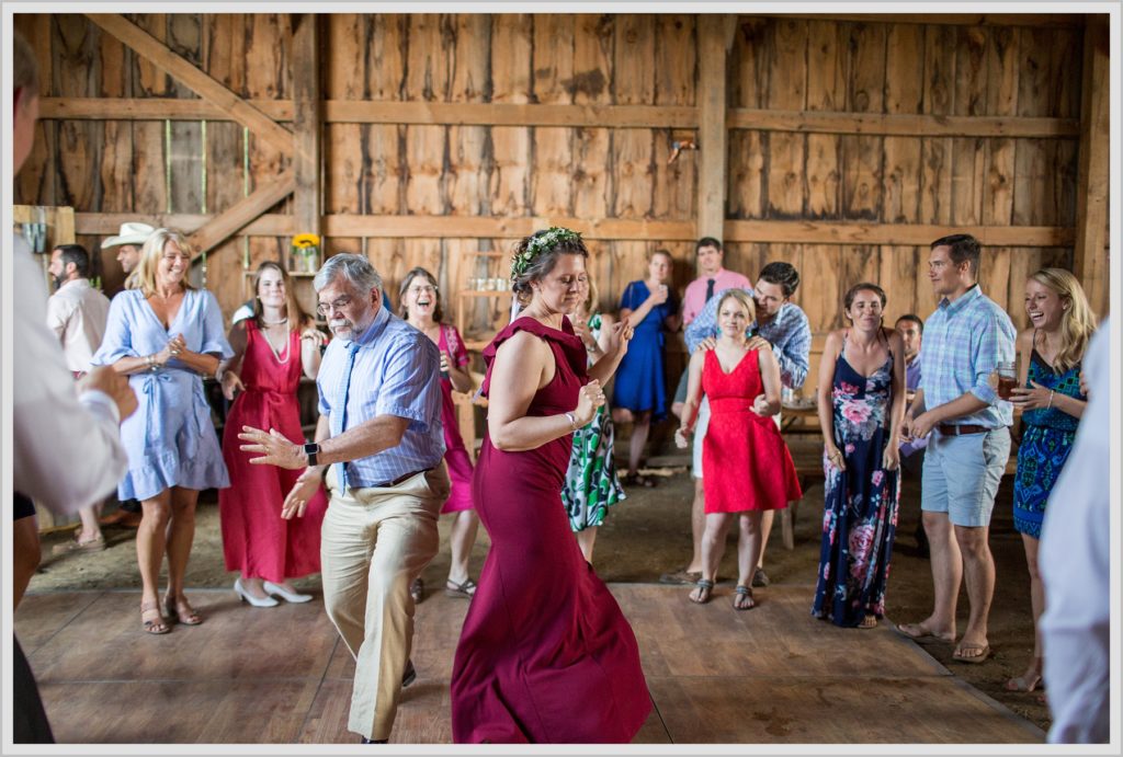 Ryan and Becca's New Hampshire Farm Wedding | dancing