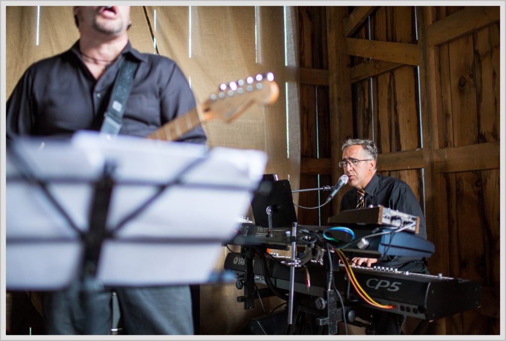 Ryan and Becca's New Hampshire Farm Wedding | the band