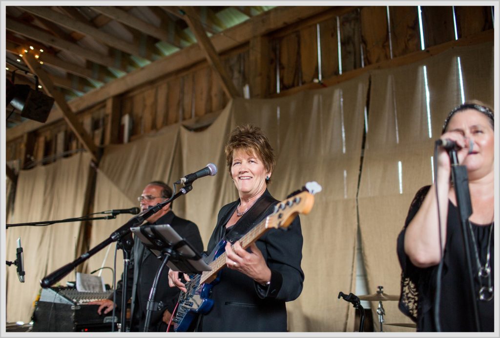 Ryan and Becca's New Hampshire Farm Wedding | the band