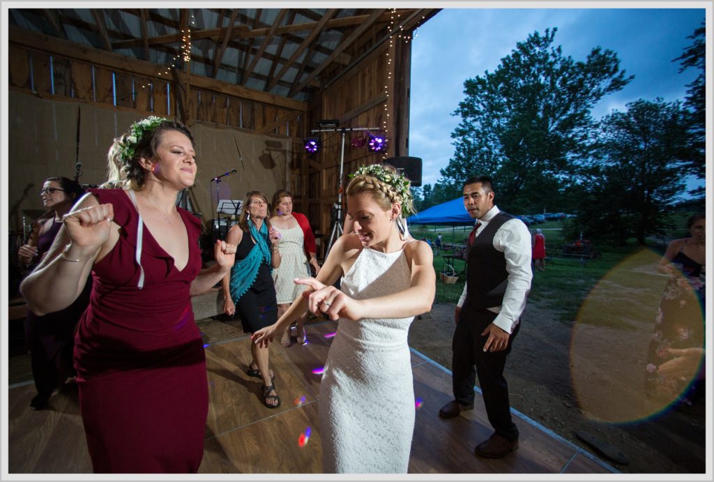 Ryan and Becca's New Hampshire Farm Wedding | Dancing