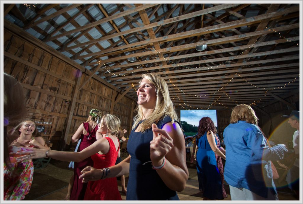 Ryan and Becca's New Hampshire Farm Wedding | Dancing