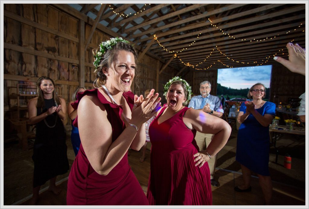 Ryan and Becca's New Hampshire Farm Wedding | Dancing