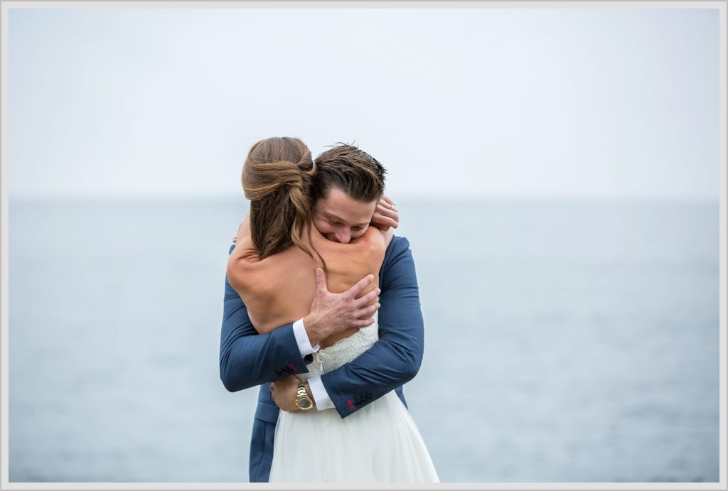 Brian + Tracy's Cliff House Wedding