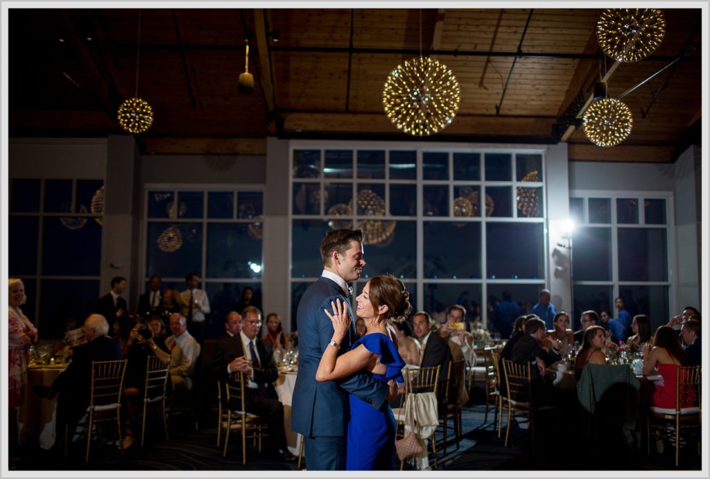 Brian + Tracy's Cliff House Wedding | Groom Dancing with mom