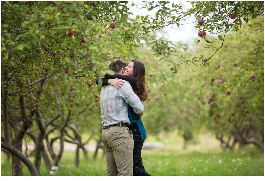 Brandon and Kelly's Surprise proposal at Maple Rock Farm