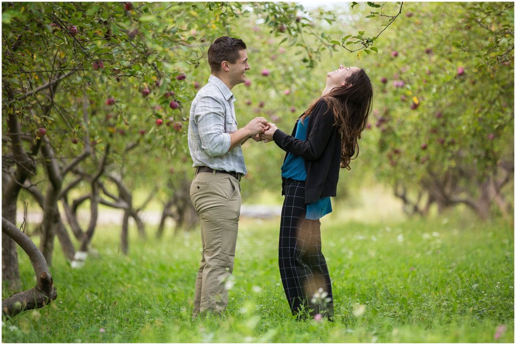 Brandon and Kelly's Surprise proposal at Maple Rock Farm