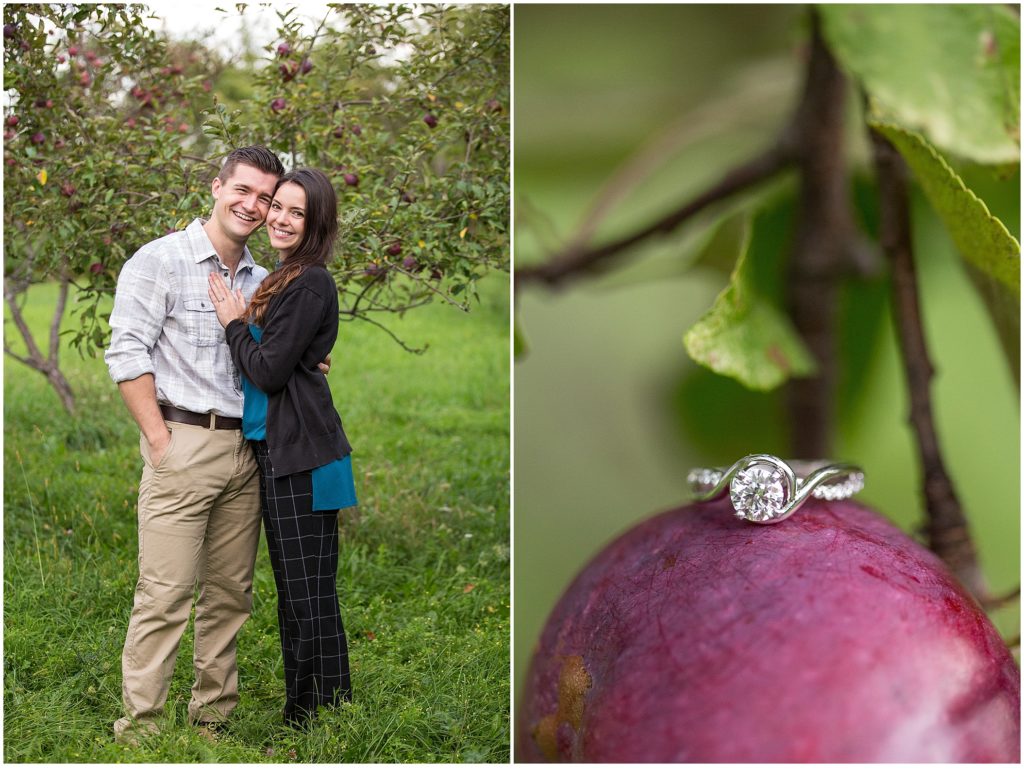 Brandon and Kelly's Surprise proposal at Maple Rock Farm