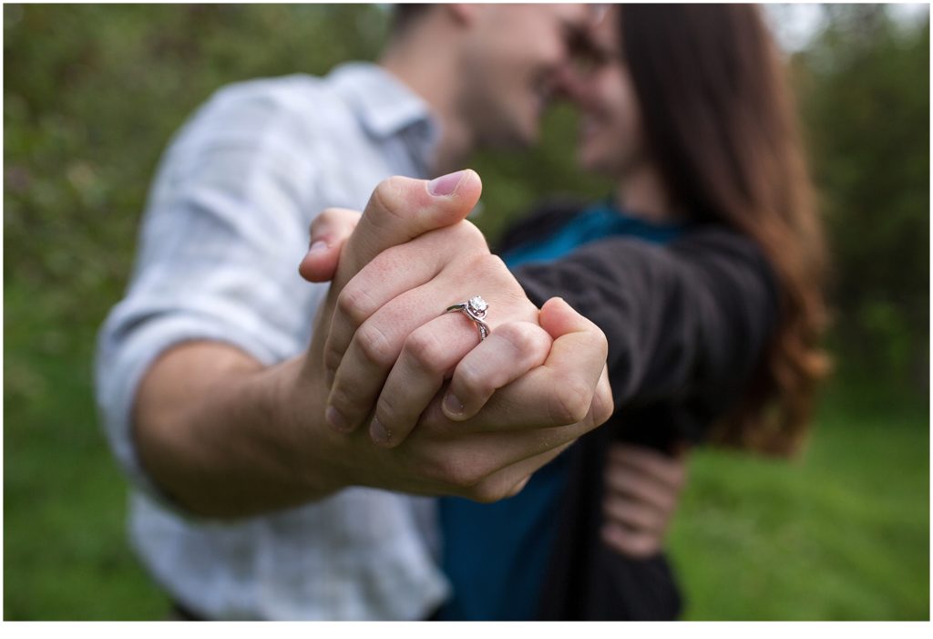 Brandon and Kelly's Surprise proposal at Maple Rock Farm