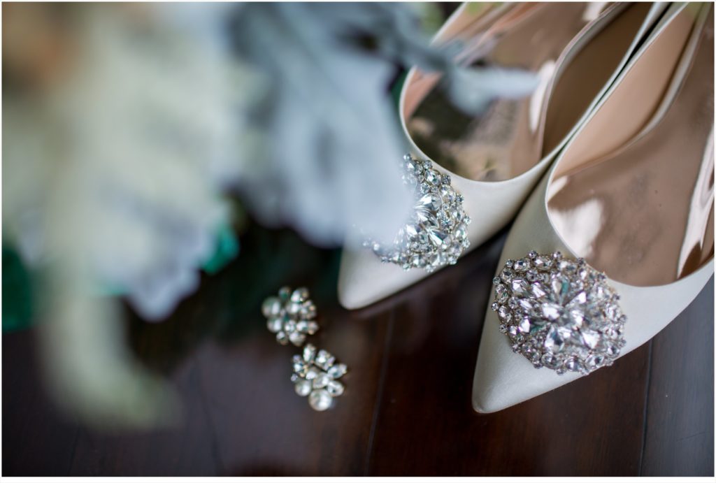 Brian + Liz’s Maine Wedding | Shoes and Jewelry