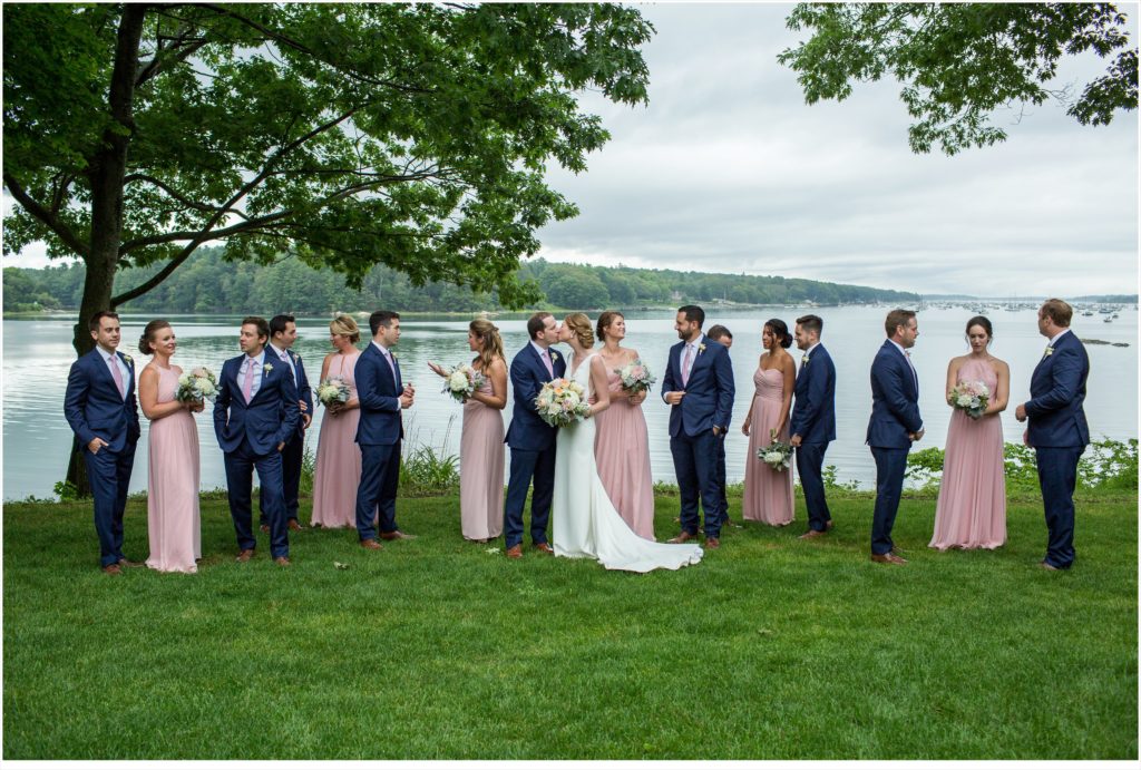 Brian + Liz’s Maine Wedding | Wedding Party