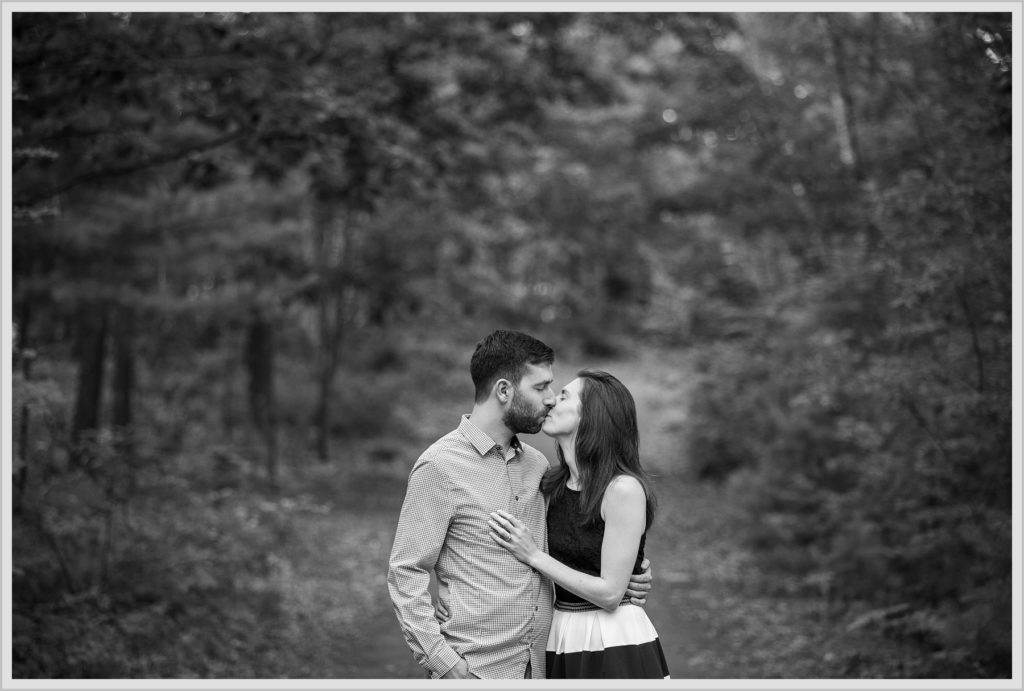 Theresa + Corey's Horn Pond Engagement