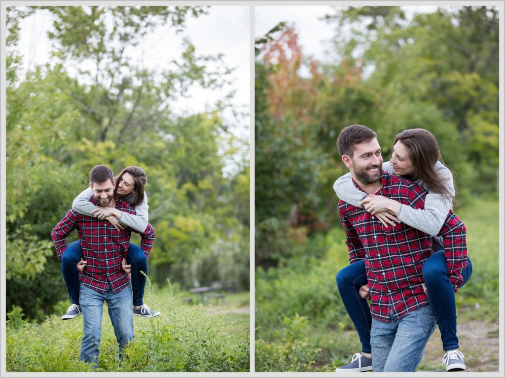 Theresa + Corey's Horn Pond Engagement