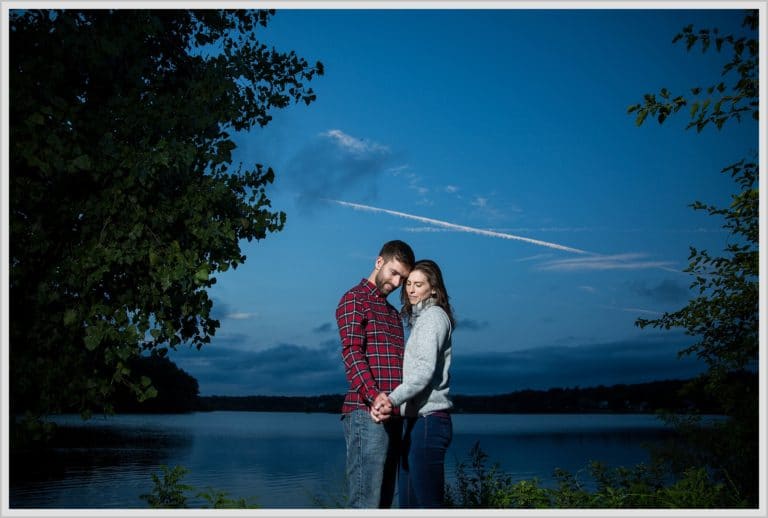 Theresa + Corey's Horn Pond Engagement