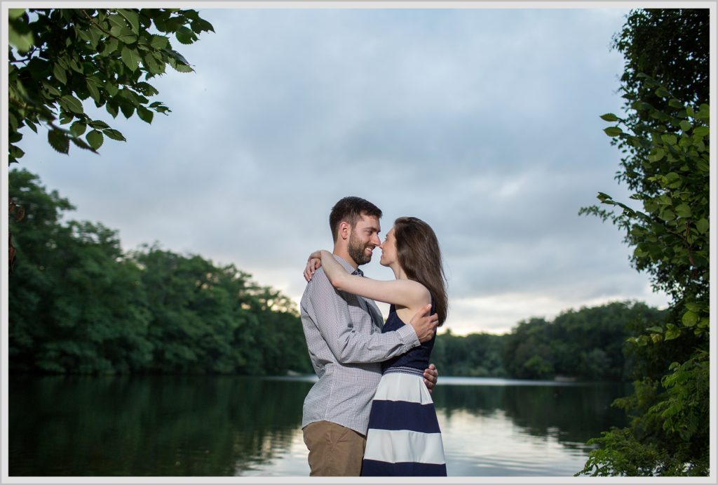 Theresa + Corey's Horn Pond Engagement