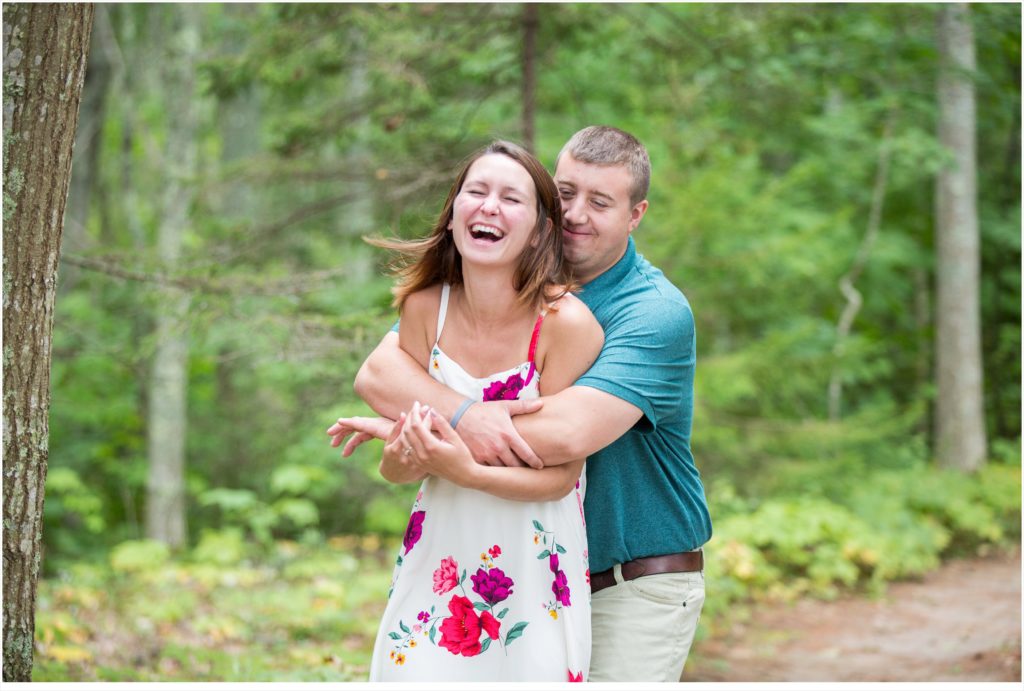 Nick + Rachel's Wolfes Neck and Portland Engagement Session