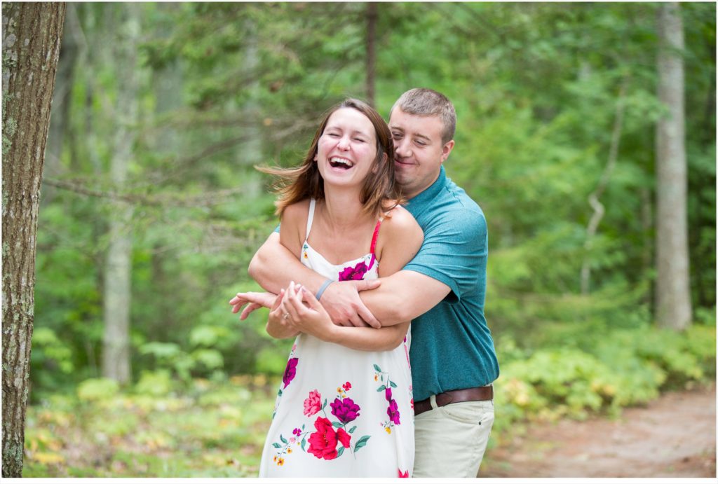 Nick + Rachel's Wolfes Neck and Portland Engagement Session