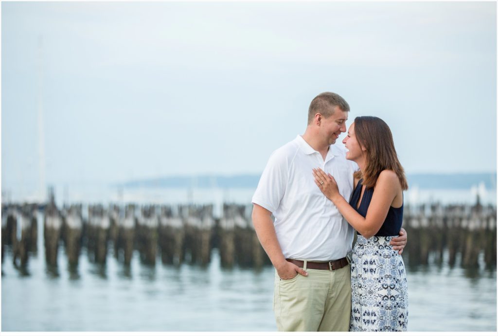 Nick + Rachel's Wolfes Neck and Portland Engagement Session