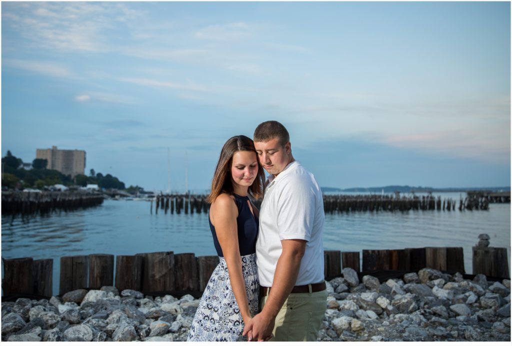 Nick + Rachel's Wolfes Neck and Portland Engagement Session