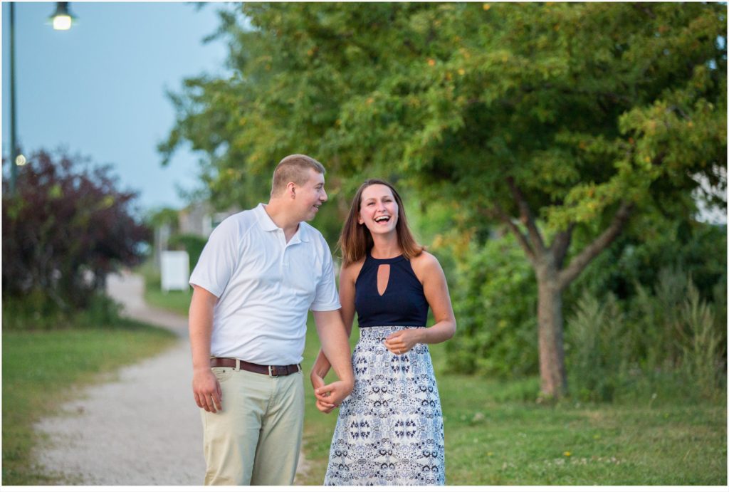 Nick + Rachel's Wolfes Neck and Portland Engagement Session