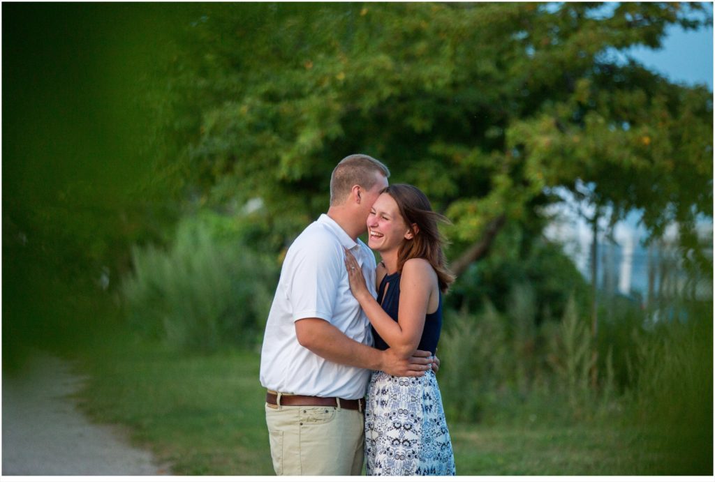 Nick + Rachel's Wolfes Neck and Portland Engagement Session