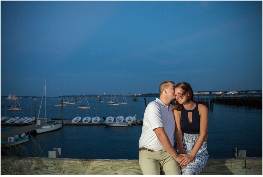 Nick + Rachel's Wolfes Neck and Portland Engagement Session