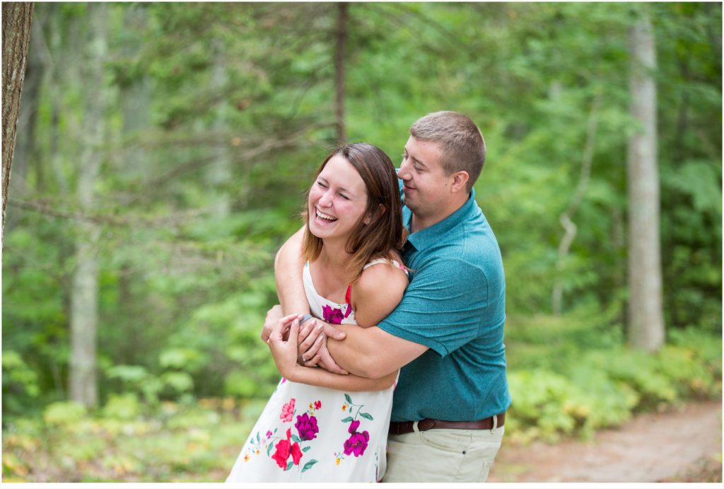 Nick + Rachel's Wolfes Neck and Portland Engagement Session