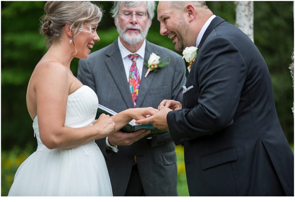 Britt and Jason Funky Bow Wedding