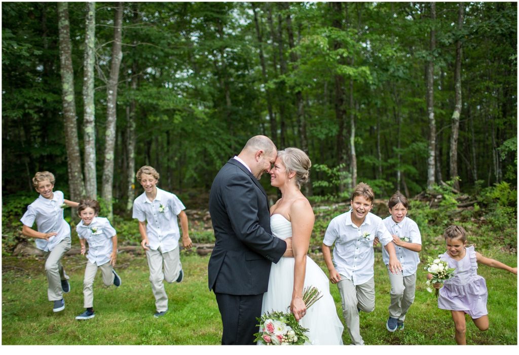 Britt and Jason Funky Bow Wedding