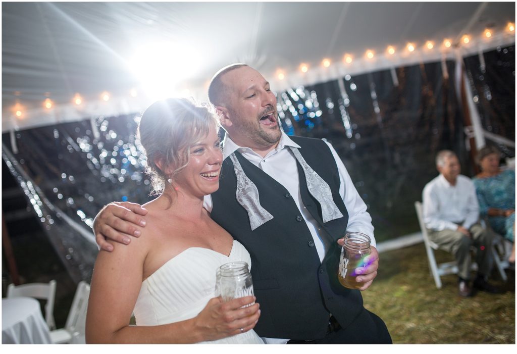 Britt and Jason Funky Bow Wedding | Bride and Groom on Dance Floor