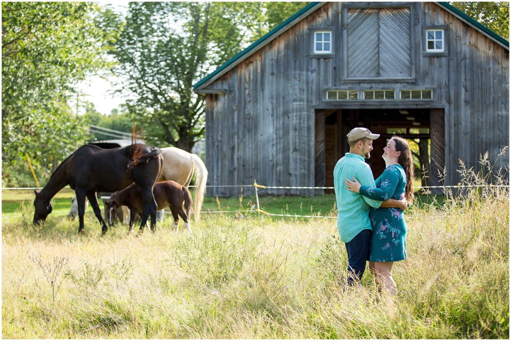 Justin and Jen's Family Portraits with their Pets