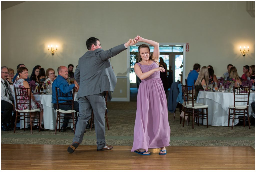 Katie and Eric's Dunegrass Wedding | Bridal party entrances