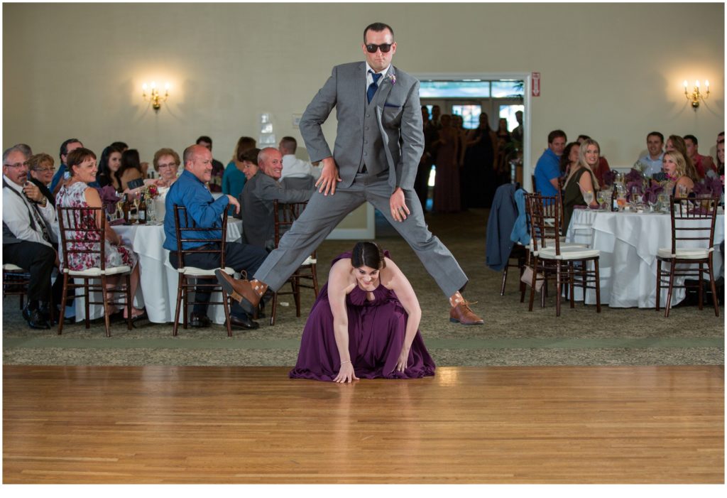 Katie and Eric's Dunegrass Wedding | Bridal party entrances