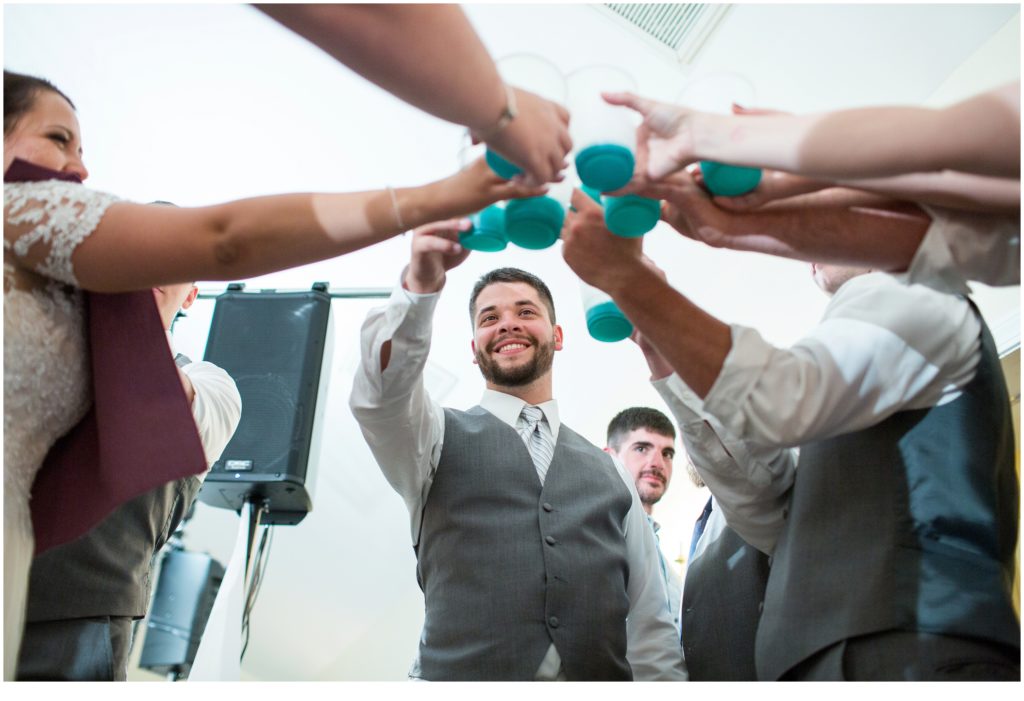 Katie and Eric's Dunegrass Wedding | a toast