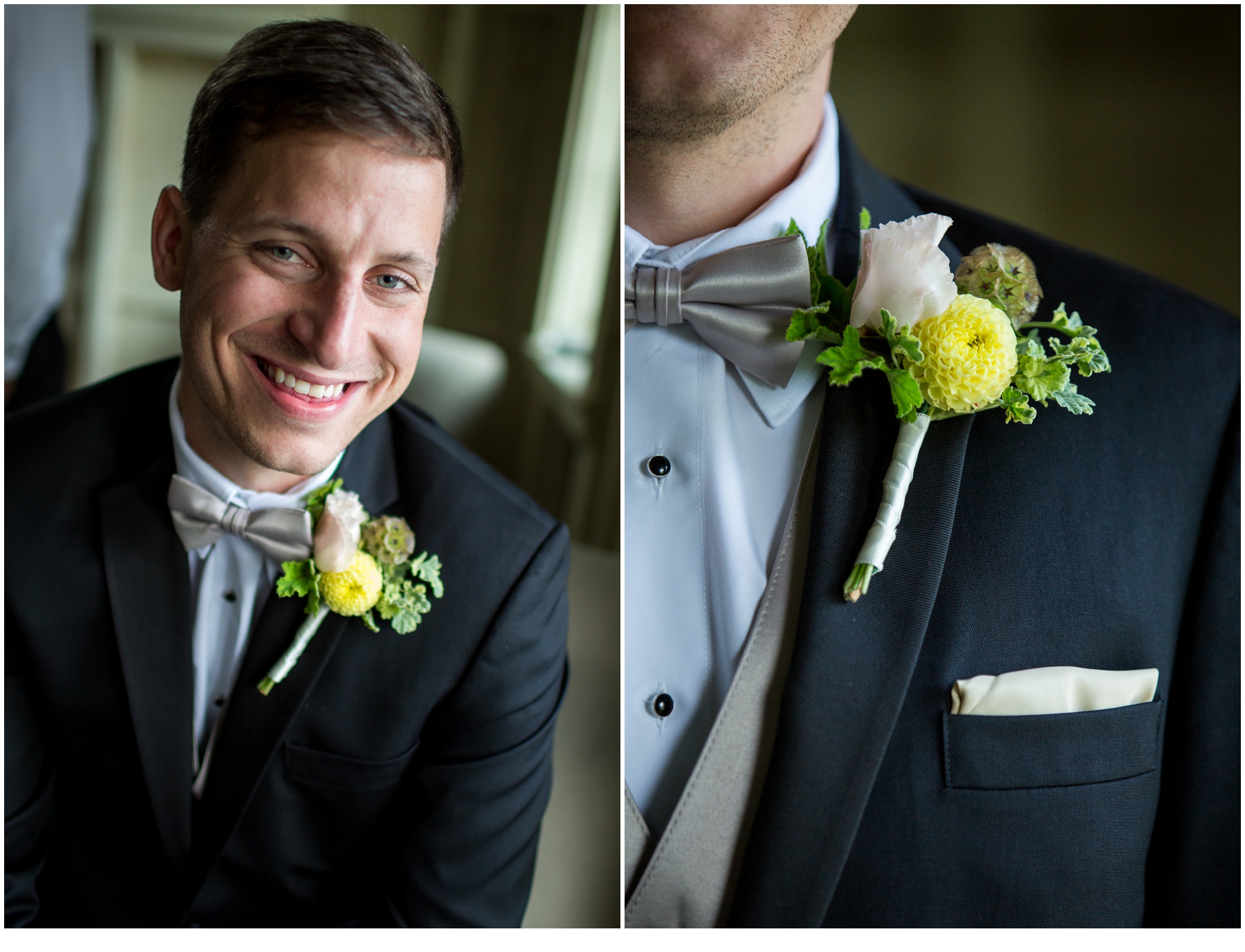 Brian and Ann's Marianmade Farm Wedding - Groom details