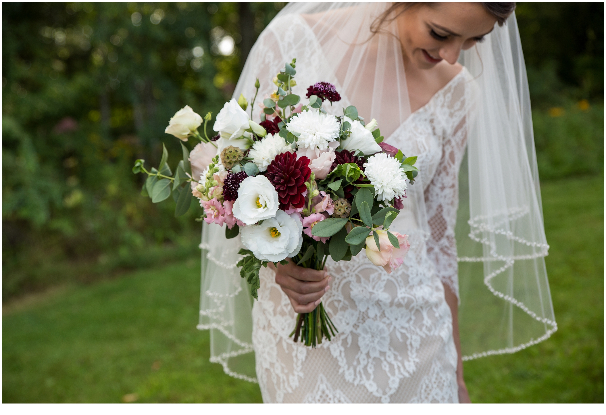 Brian and Ann's Marianmade Farm Wedding - bride