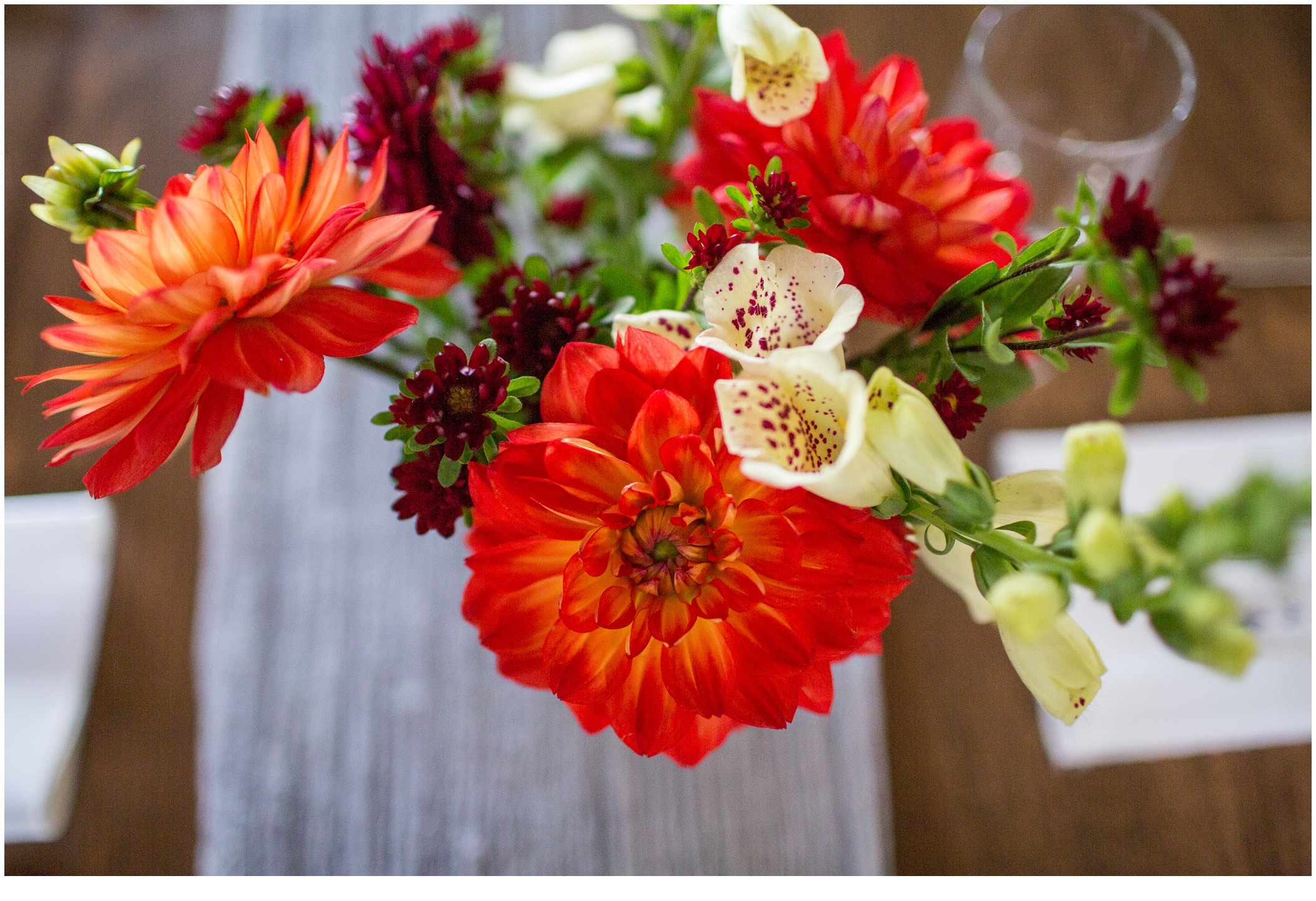 Brian and Ann's Marianmade Farm Wedding - flowers