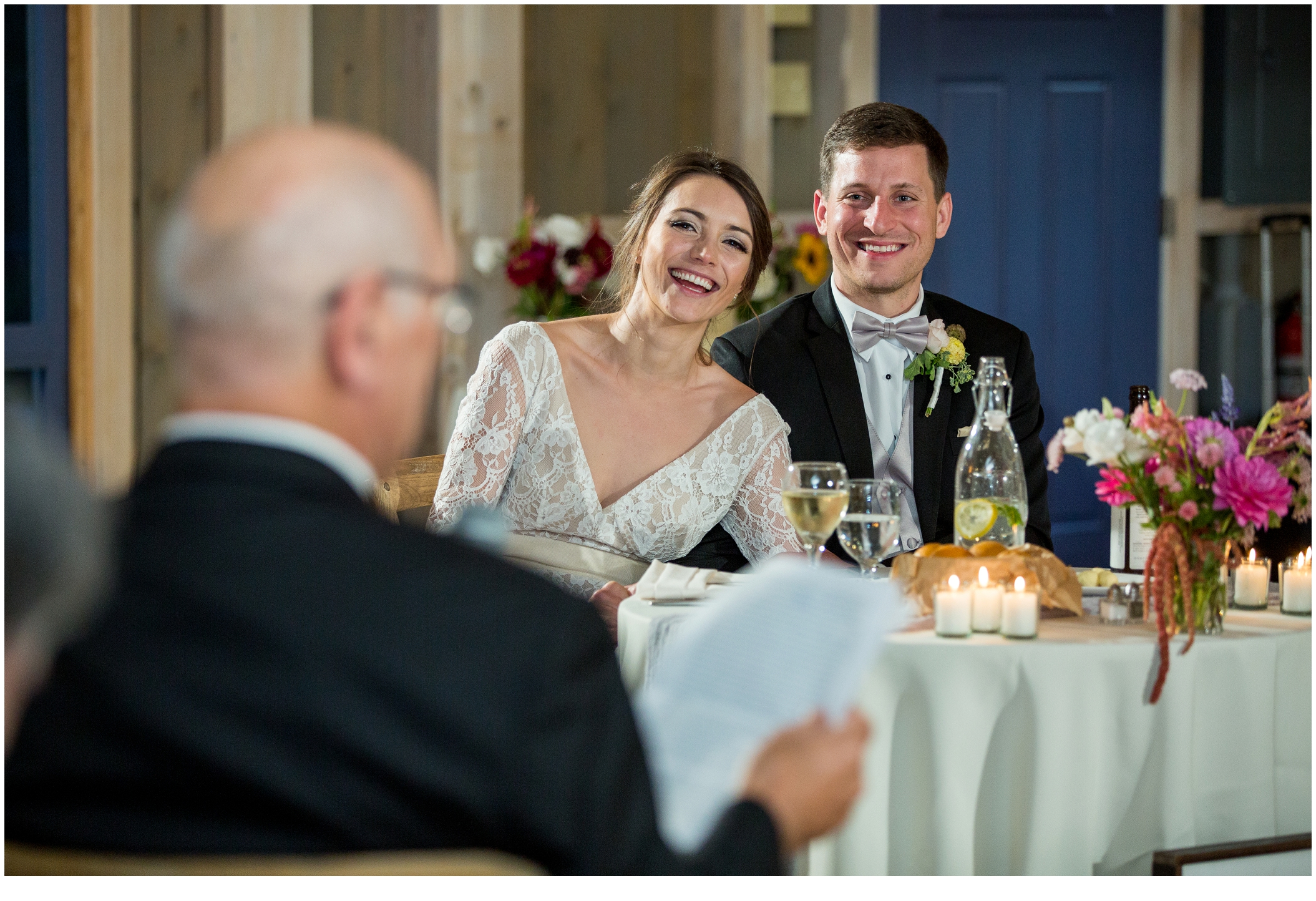 Brian and Ann's Marianmade Farm Wedding - speeches