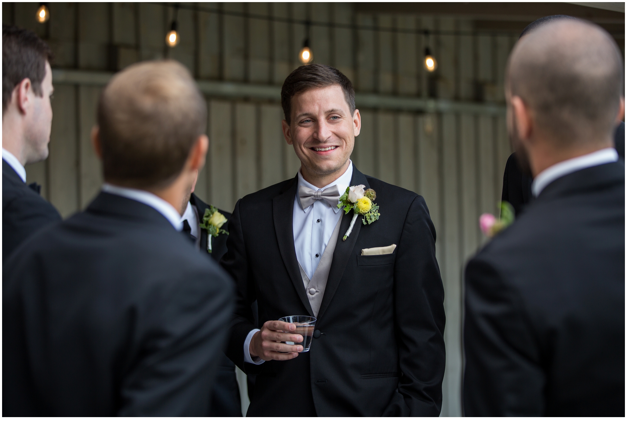 Brian and Ann's Marianmade Farm Wedding - Groom