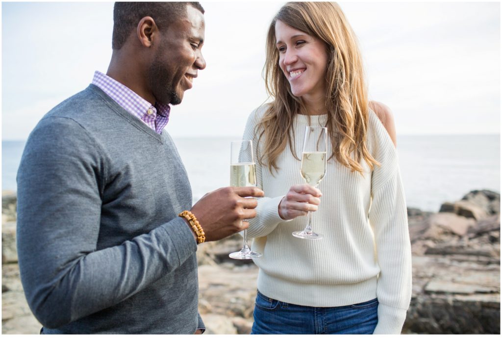 Proposal at Cliff House in Cape Neddick, Maine