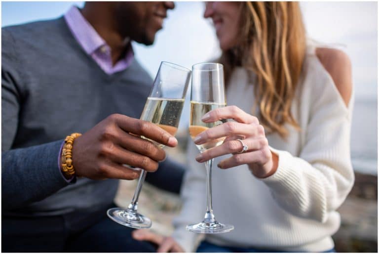 Proposal at Cliff House in Cape Neddick, Maine