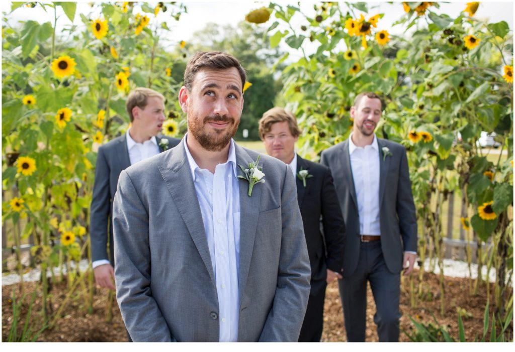 Janie and Pete's Bradstreet Farm Wedding | Groom and Groomsmen