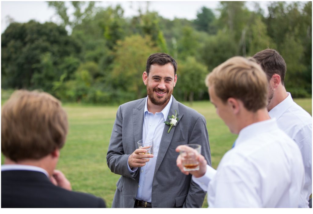 Janie and Pete's Bradstreet Farm Wedding | Toast