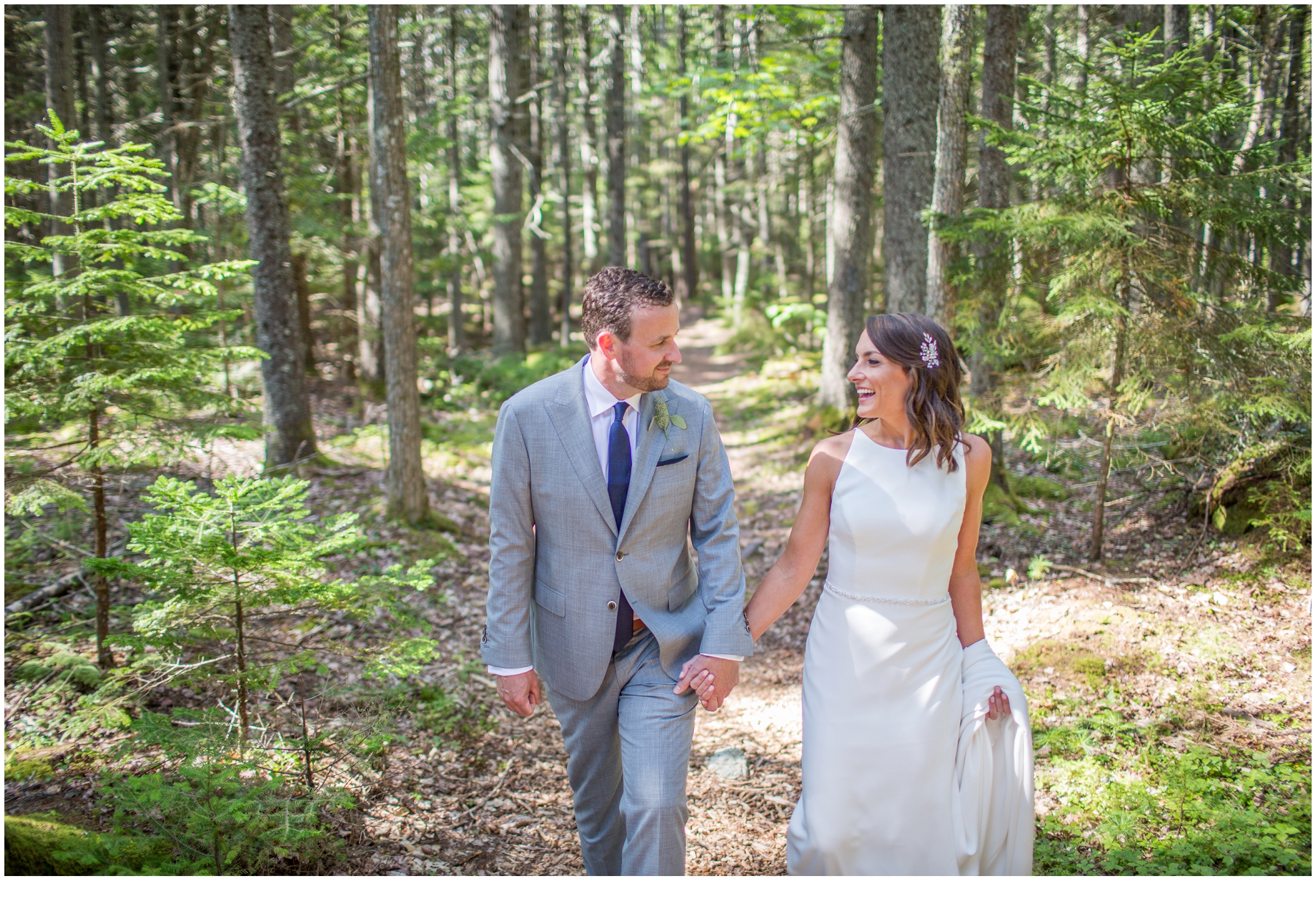 Marc and Kristinas Boothbay Harbor, Spruce Point Inn Wedding